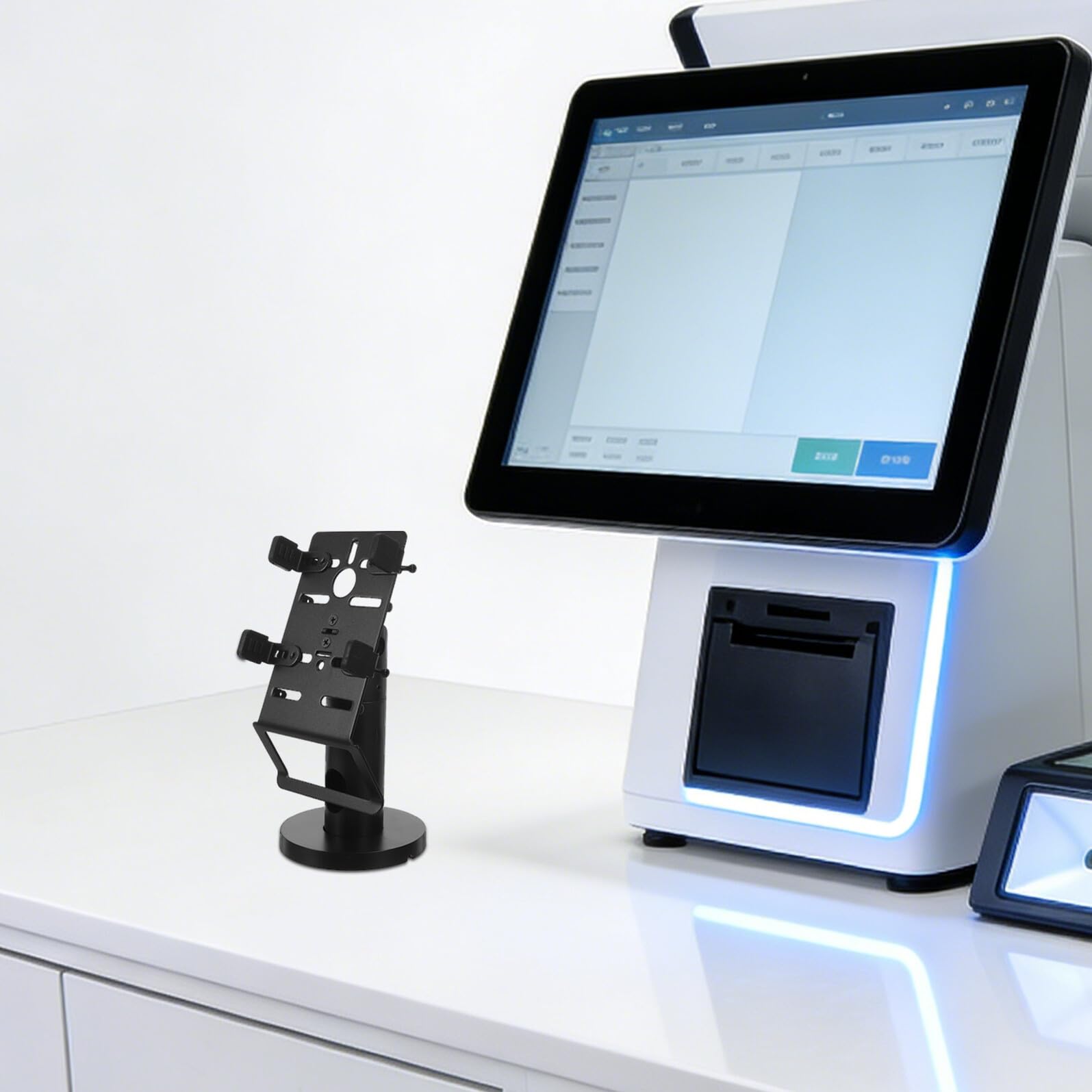 Supporto Per Terminale Pos Da Tavolo Girevole Supporto Per Lettore Di Carte Pos Girevole