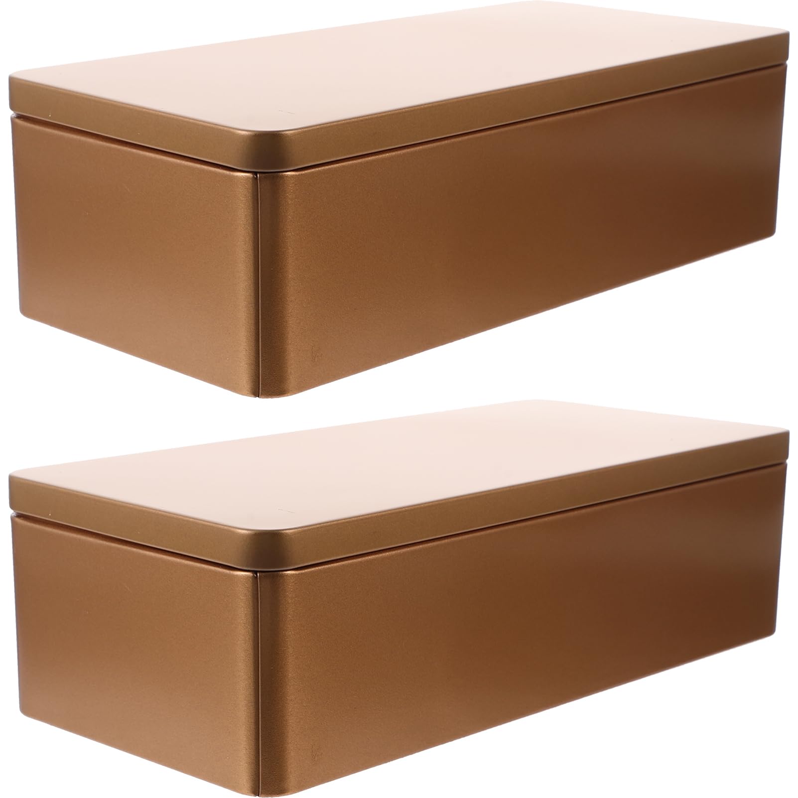 Boîte rectangulaire en fer pour thé en vrac LABRIMP x2