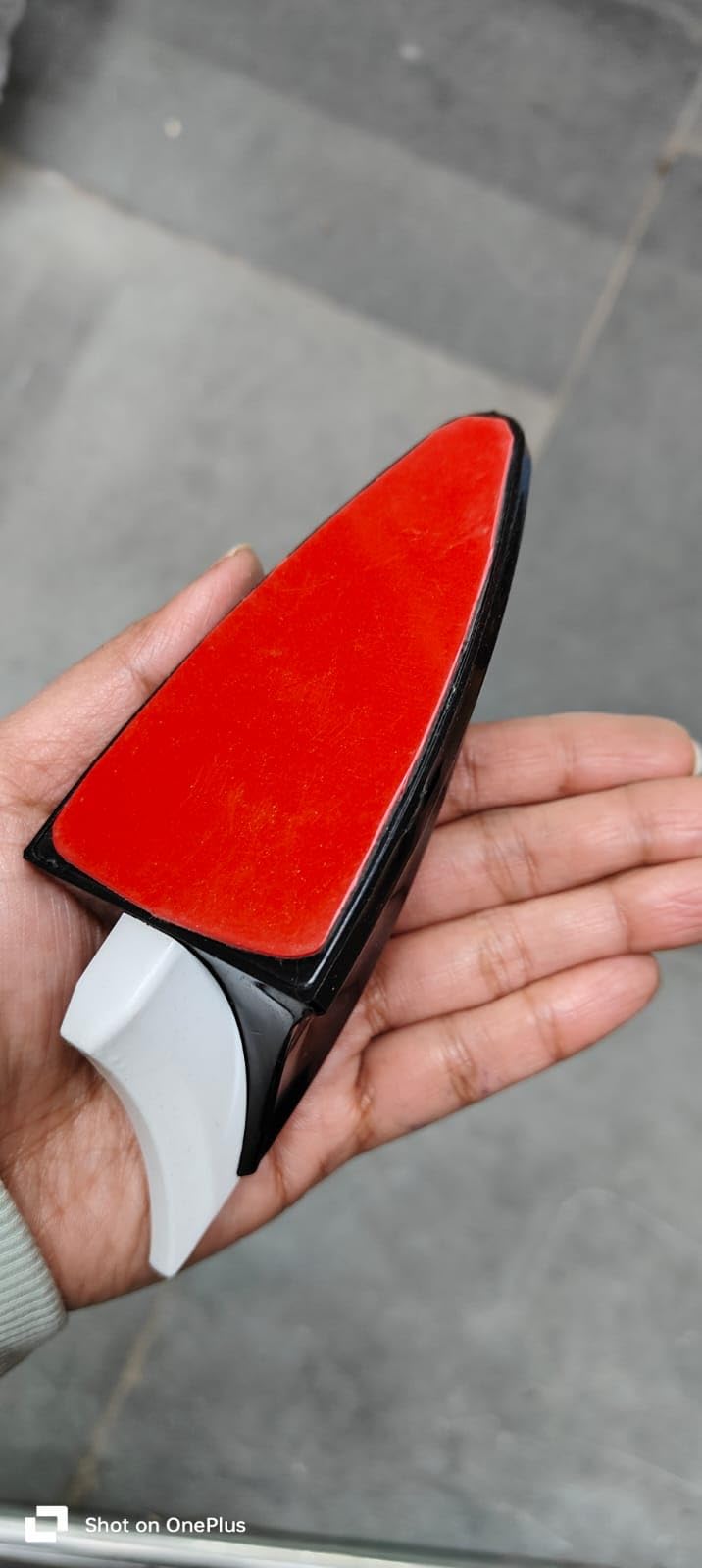Autokaar Car Dummy Shark Fin Show Antenna Sleek Type Dual Tone Black White for Skoda Kushaq/Slavia/Rapid/Kodiaq/Octavia/Fabia/Laura/Superb/Yeti - Image 4 thumbnail