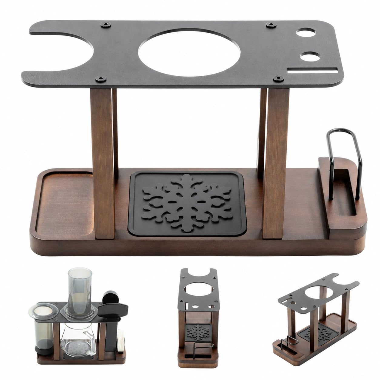 NEOUZA Organizer Stand for AeroPress 2-in-1 Press & Dry Rack