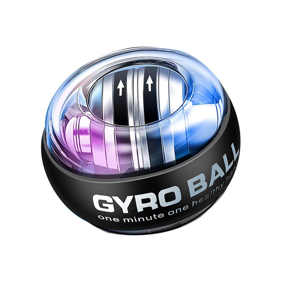 VHF HXH Automatically Activate Wrist Power Gyroscopic Ball,Wrist Strengthener and Forearm Exerciser for Stronger Arm Fingers Wrist Bones and Muscle LED Lights