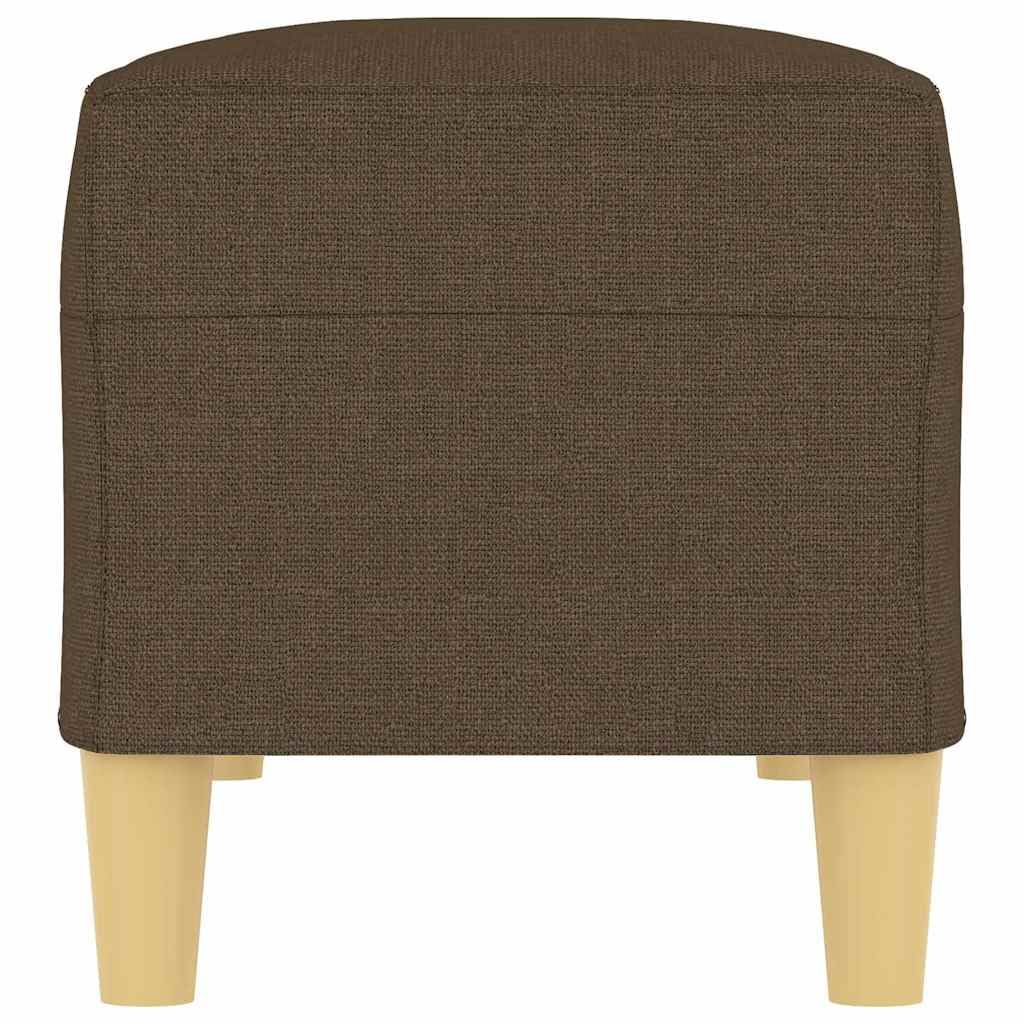 Panca marrone in tessuto, 100 x 35 x 41 cm, imbottita, con vano portaoggetti e patta per corridoio, corridoio, camera da letto, soggiorno, come scarpiera e ripiano, salvaspazio e versatile