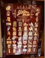 ジョジョの奇妙な冒険 第二部 『戦闘潮流』 キャラクターピンズセット