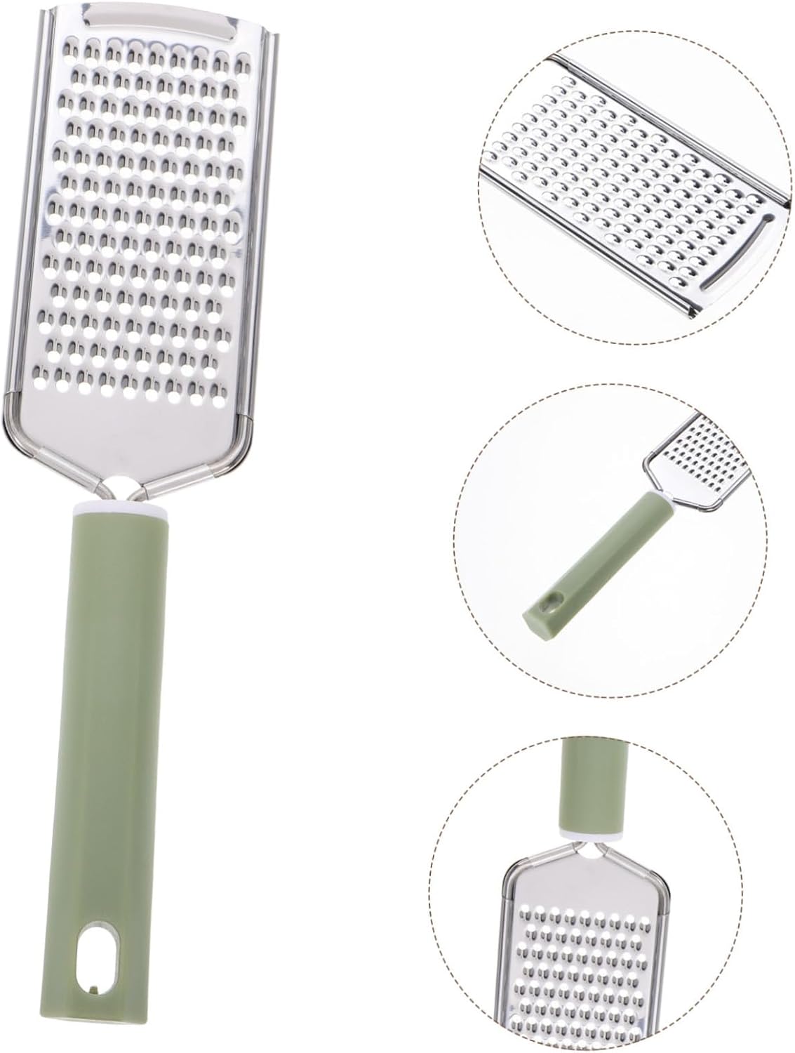 Cheese Zester and Garlic Crusher Stainless Steel Handheld