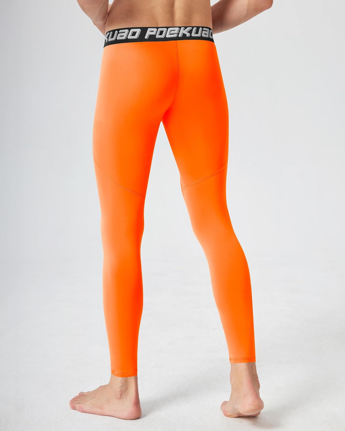 2 Pack Men’s Compression Pants Athletic Workout Leggings Running Tights Quick Dry Base Layer for Yoga Basketball - Image 3