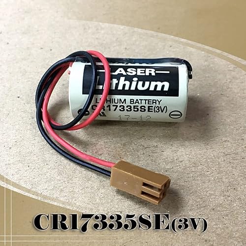 Miniatura 2 de CR14250SE - Batería de litio de 3 V (4 unidades) 1/2AA 1000mAh para fuente de alimentación de respaldo FDK 1747-BA con enchufe marrón