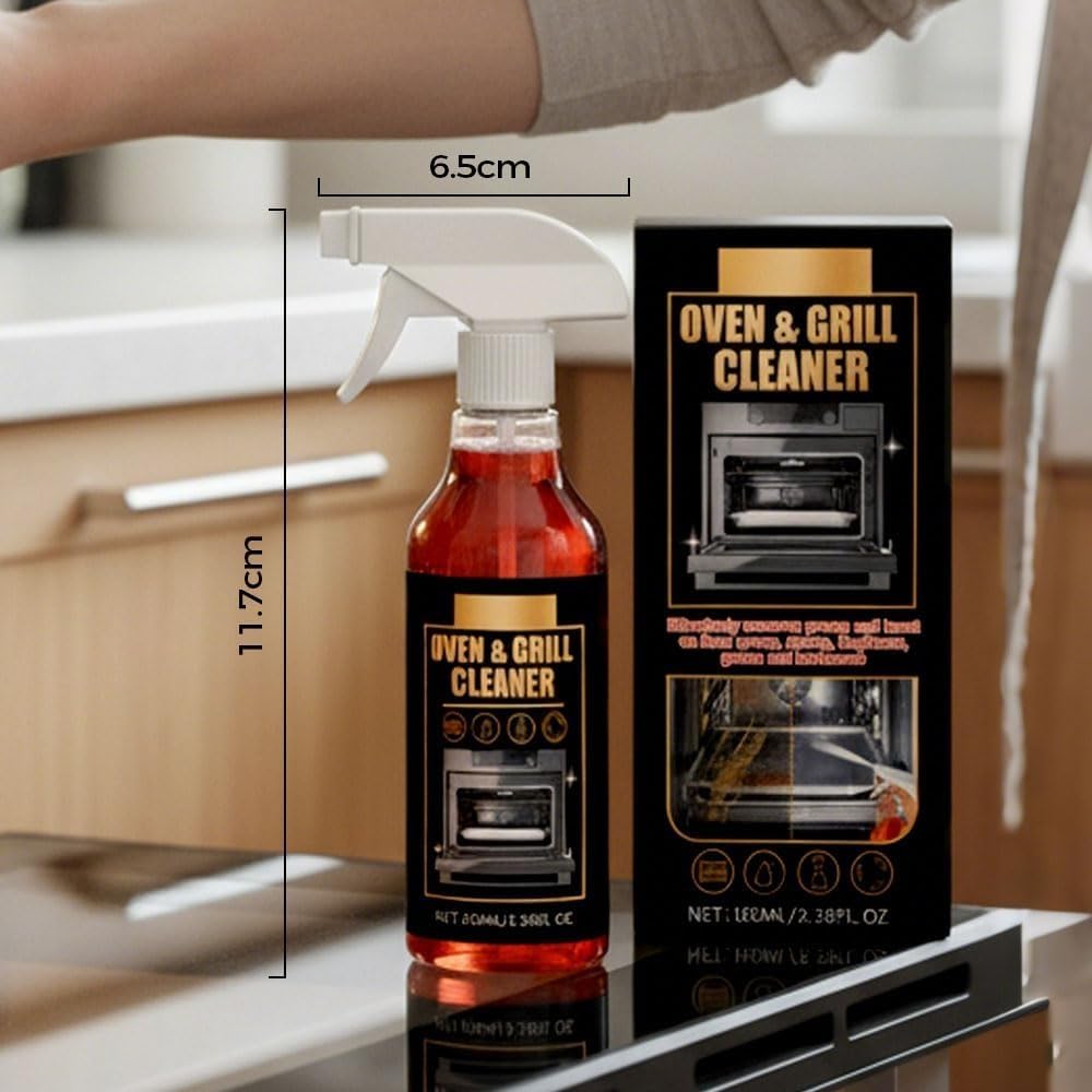 Backofenreiniger, 2026 Neu Oven Cleaner Spray, Backofenreiniger Extra Stark Multi Grillreiniger Und Ofenreiniger für Backofen, Grill, Herdplatte, Gegen Verkrustungen (3PCS)