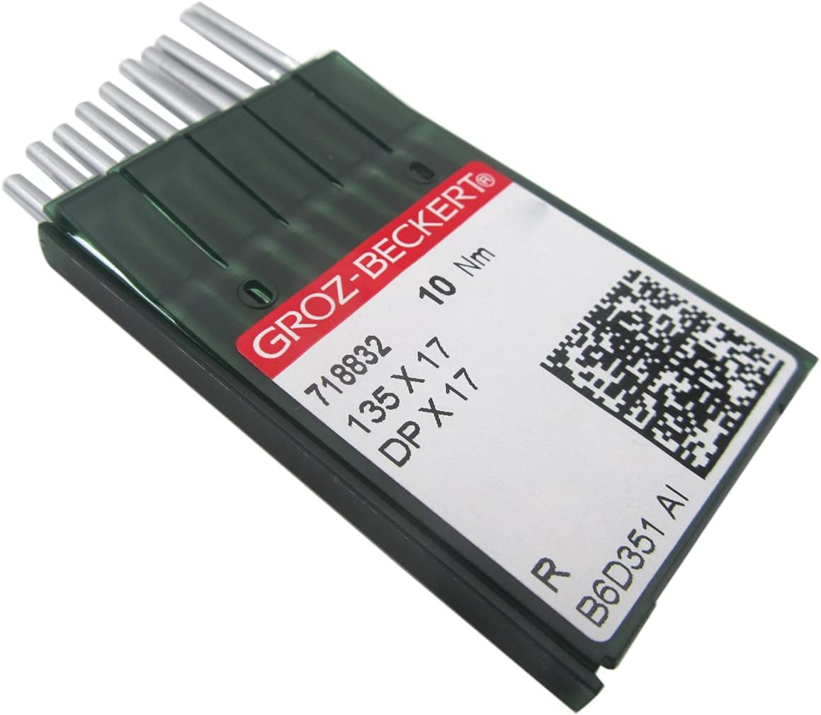 GROZ-BECKERT Needle in CKPSMS Clear Plastic Box- 100 Groz-Beckert 135X17 DPX17 SY3355 for Industrial Walking Foot Machine Needles (Needle Size:DPX17 24/180) - Image 3