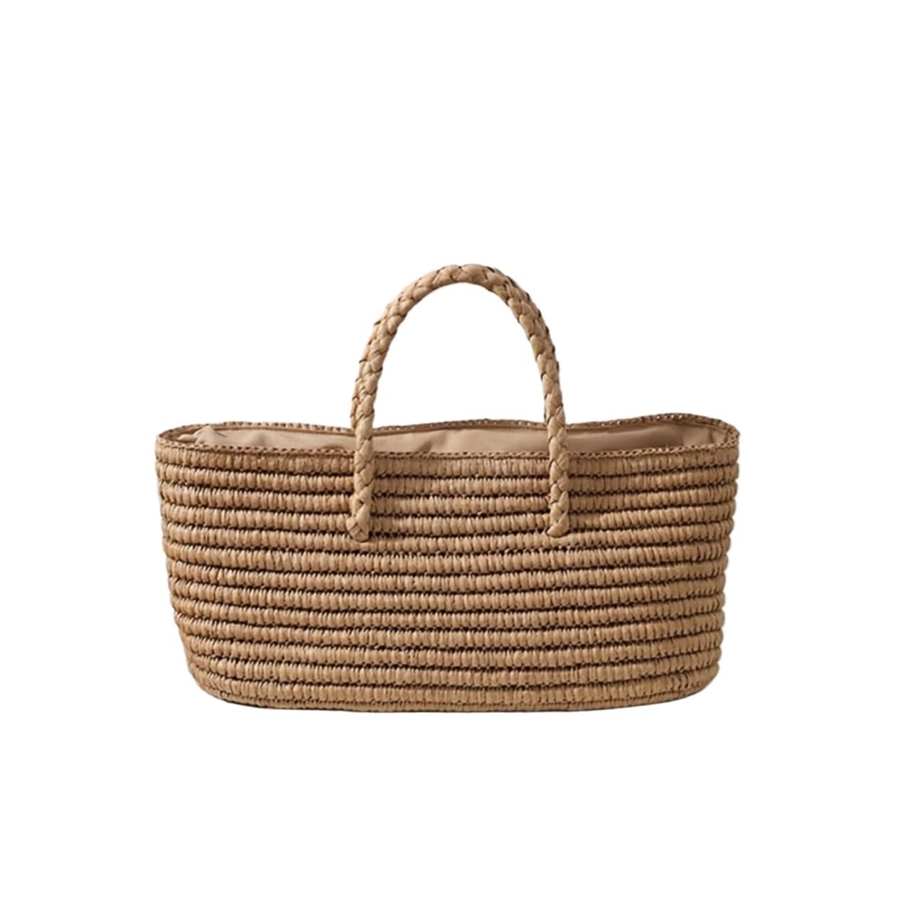 Bolsas de Playa Grandes,Bolso Playa Mujer Bolsa de playa tejida paja, cesta con asa for mujer, bolsa verano cordón, regalo cumpleaños