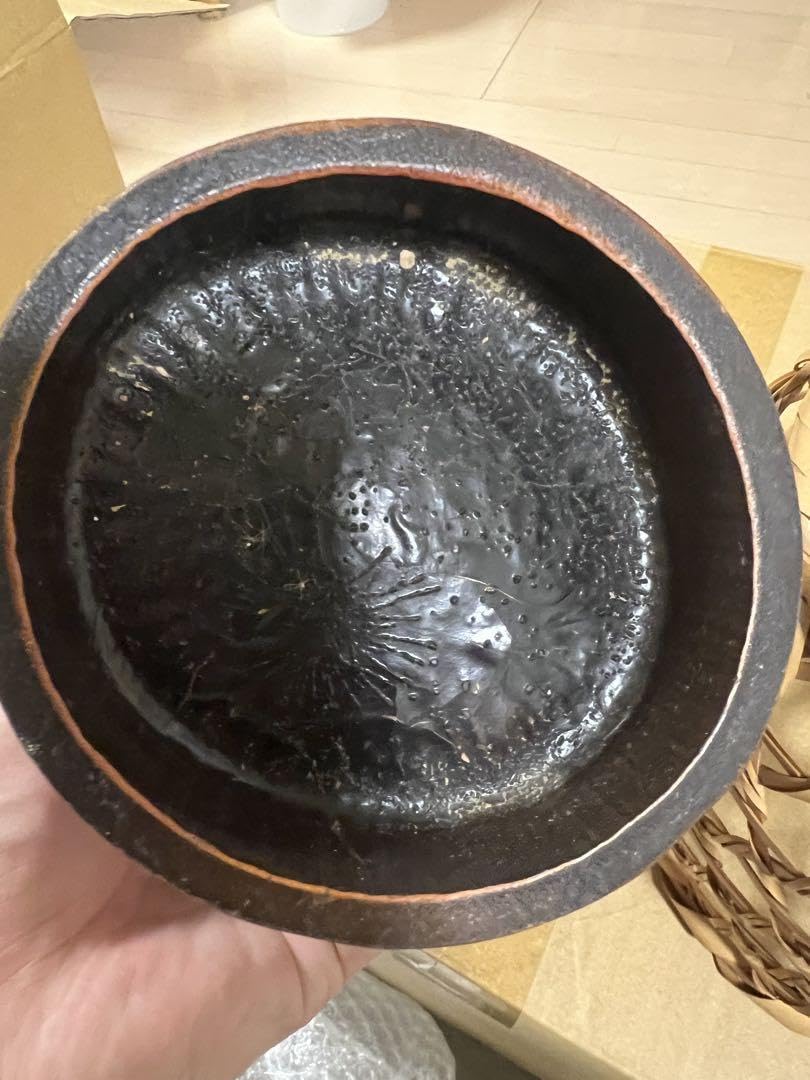 ama　花籠 Amazon.co.jp: 茶道具 背負籠 竹花籠花入 竹工芸 篭花入 花籠