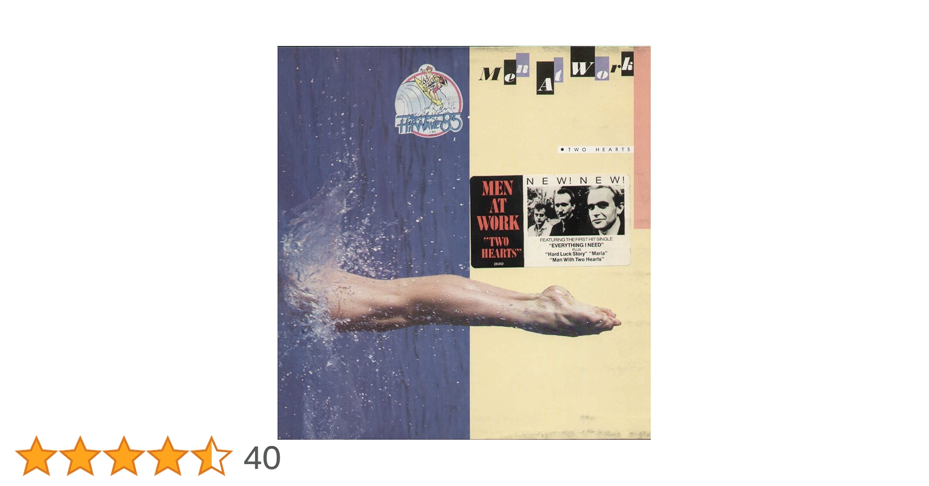 Amazon.co.jp: Two hearts (1985) / Vinyl record [Vinyl-LP