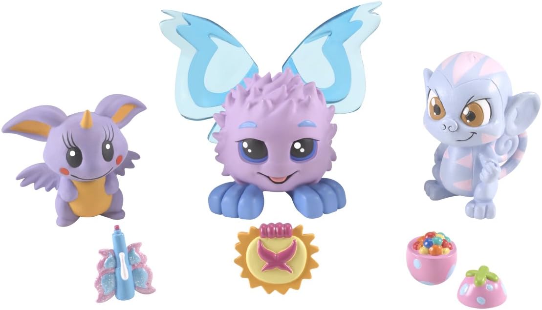 NeoPets 2" Vinyl Figures and Accessories 3Pack Series No.1