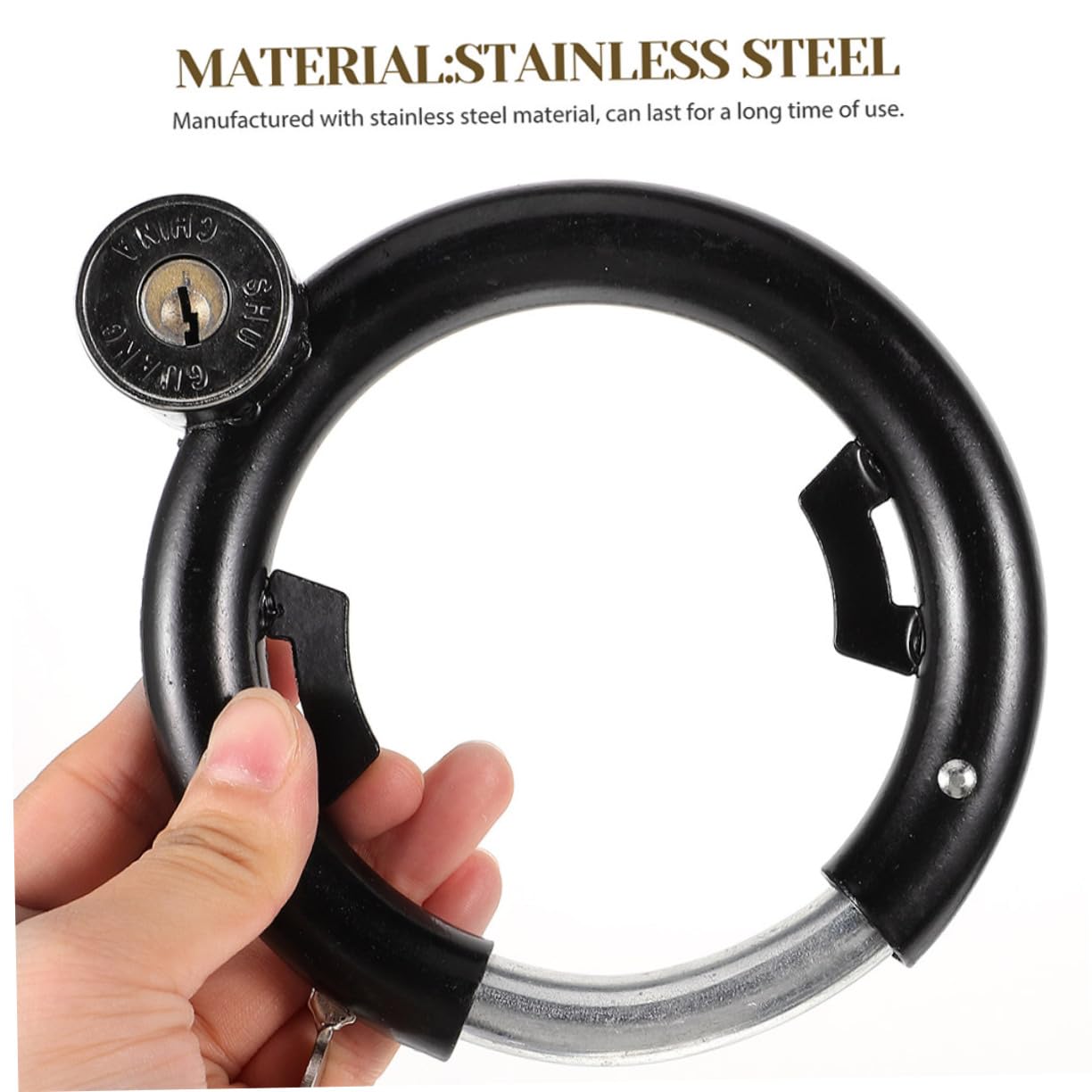 Happyyami Cycling Bike Lock 3 Pack of Bicycle Locks for Mountain Bike Scooter and Motorcycle