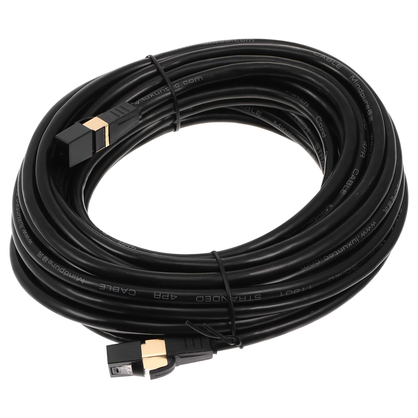 KICHOUSE 10gbps 7 Ethernet Patch Cord Network Cord for Computers Network Components Sturdy Flexible Indoor/Outdoor Use