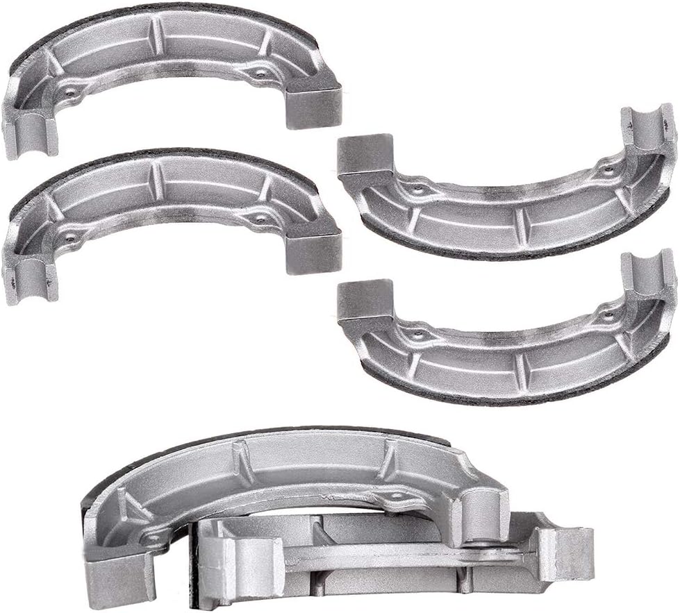 SCITOO 705 * 706 Brake Shoes Fit For Kawasaki Bayou 185 1986-1988 for Kawasaki Bayou 220 1988-2002 for Kawasaki Bayou 250 2003-2010, 3 Set Front and Rear Replacement Brake Shoes