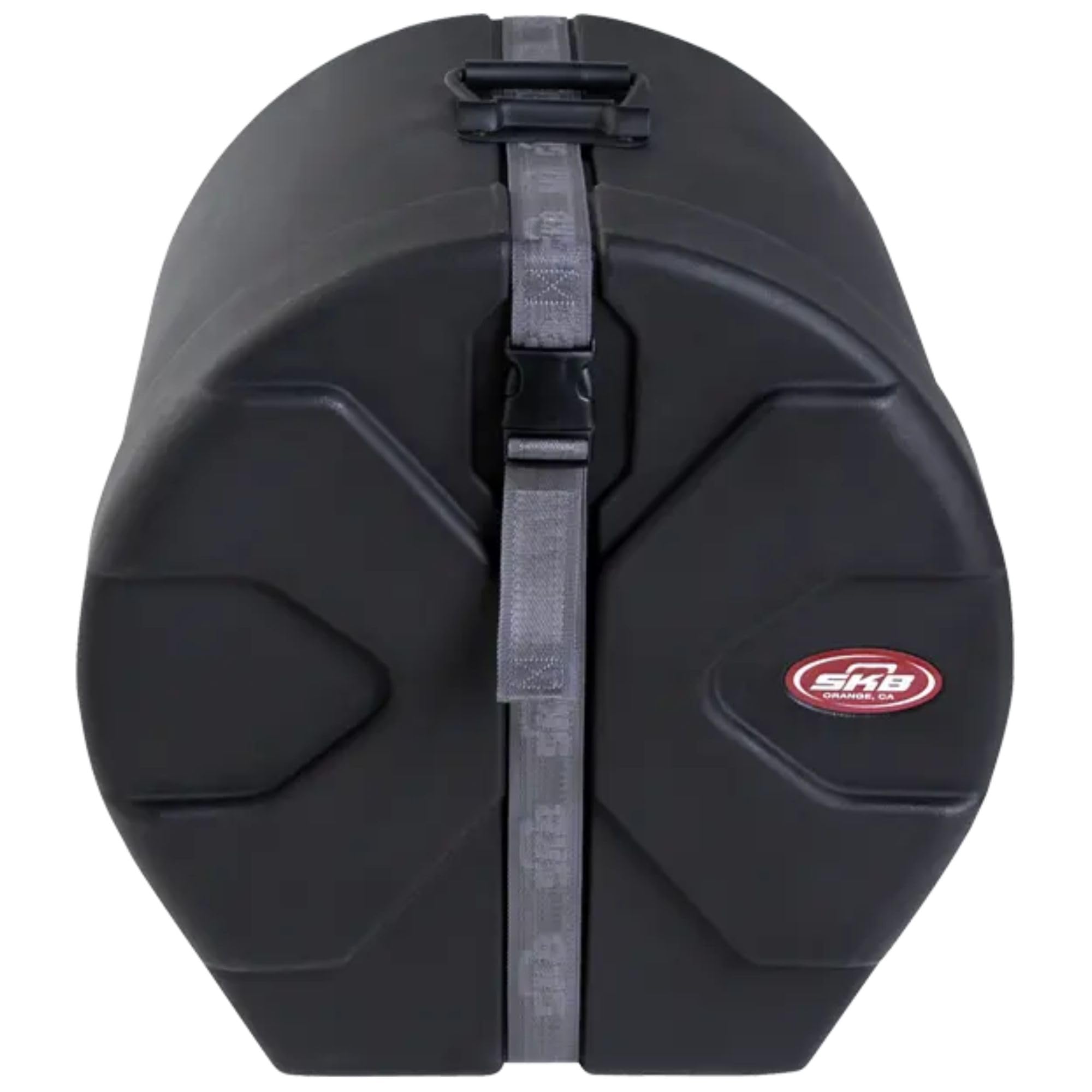 SKB14" x 14" Floor Tom Case with Padded Interior, D-Shaped Drum Design, and Molded in Feet for Upright Positioning and Stability, Black