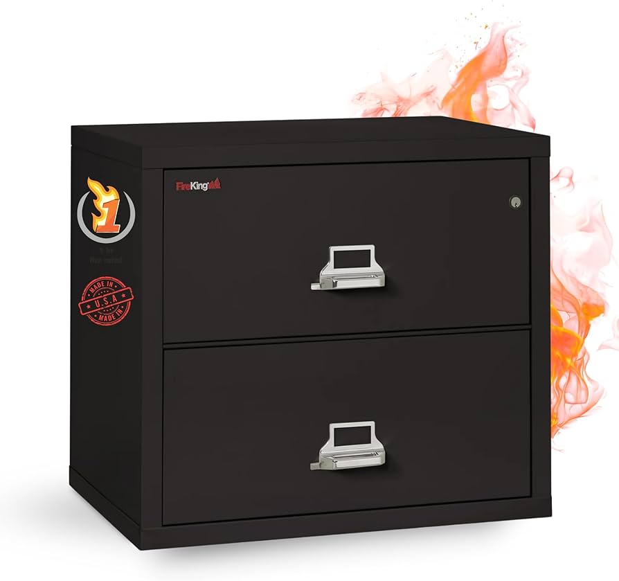 Amazon.com: FireKing Fireproof Lateral File Cabinet (2 Drawers