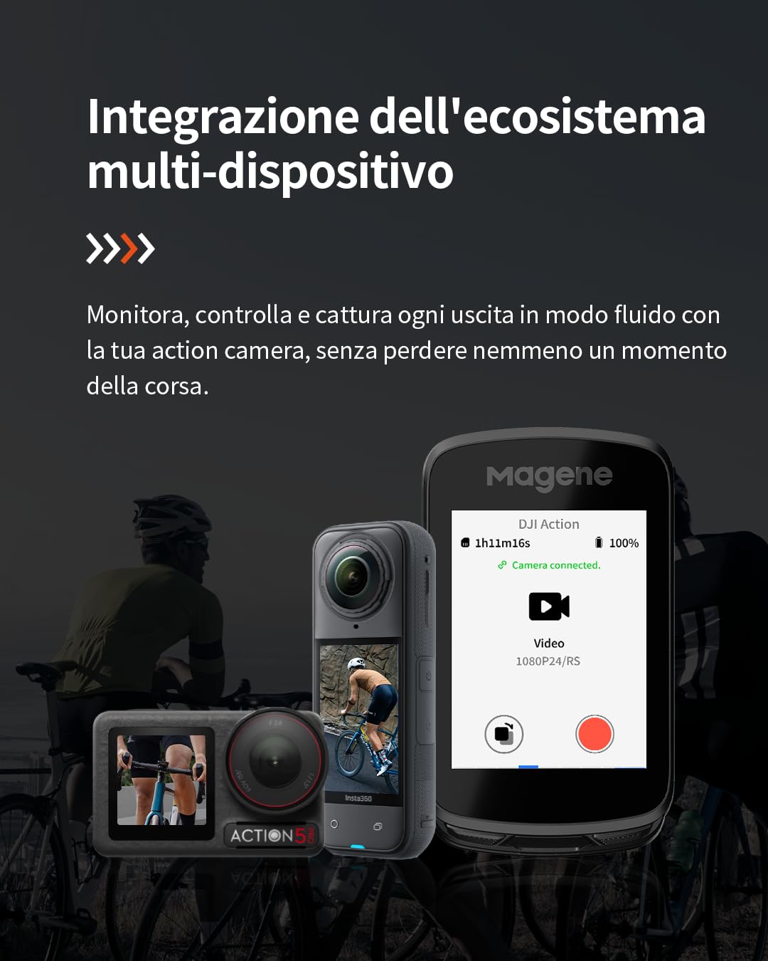 Magene C606 Pro GPS Ciclocomputer, Navigazione con Mappe, ClimbPro Multi-Scenario, Schermo Tattile a Colori da 2,8 Pollici, Allenamento Indoor, Dinamiche di Ciclismo