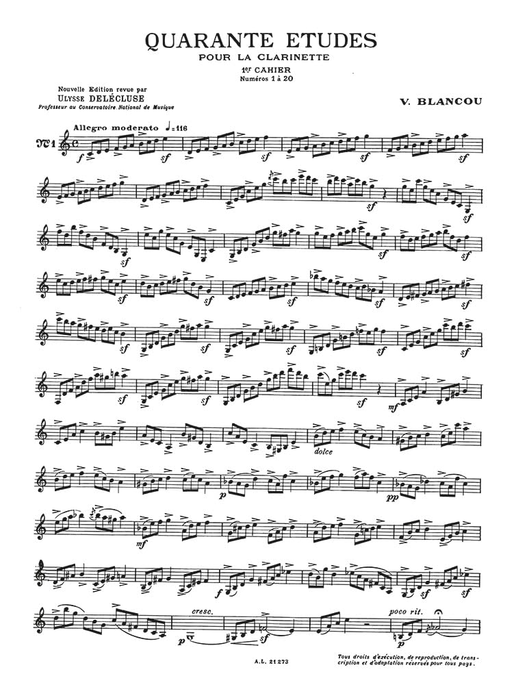 Amazon.co.jp: Alphonse Leduc ウィットナー ブランク : 40の練習曲 第
