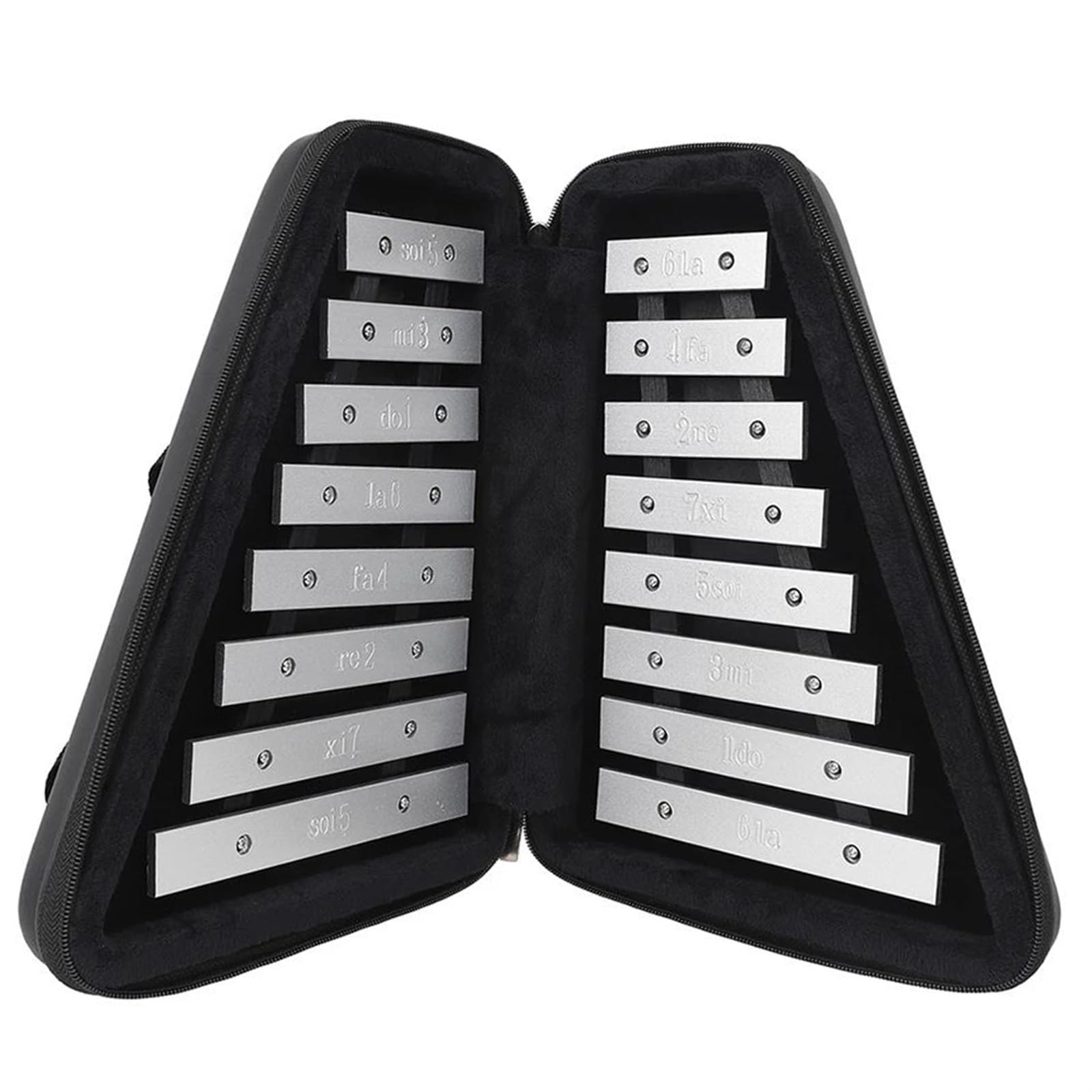 Xylophon-Instrument Für Erwachsene 16 Noten Glockenspiel Tastatur Schlaginstrument Xylophon Aluminium Xylophon Musikinstrument