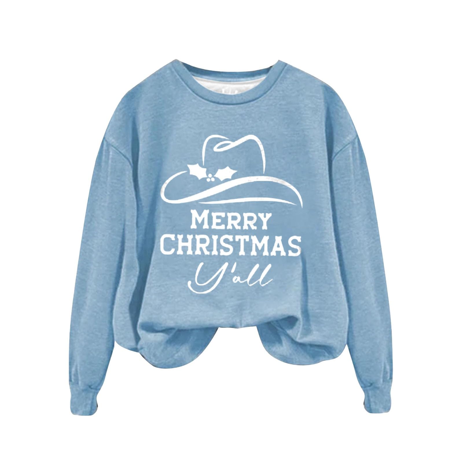 HekbaepTops for Women Pullover Black Women's Pullover Women's Cotton Christmas Jumper Women's Funny Fluffy Pullover Women's Work Jumper Shirts Women's Autumn