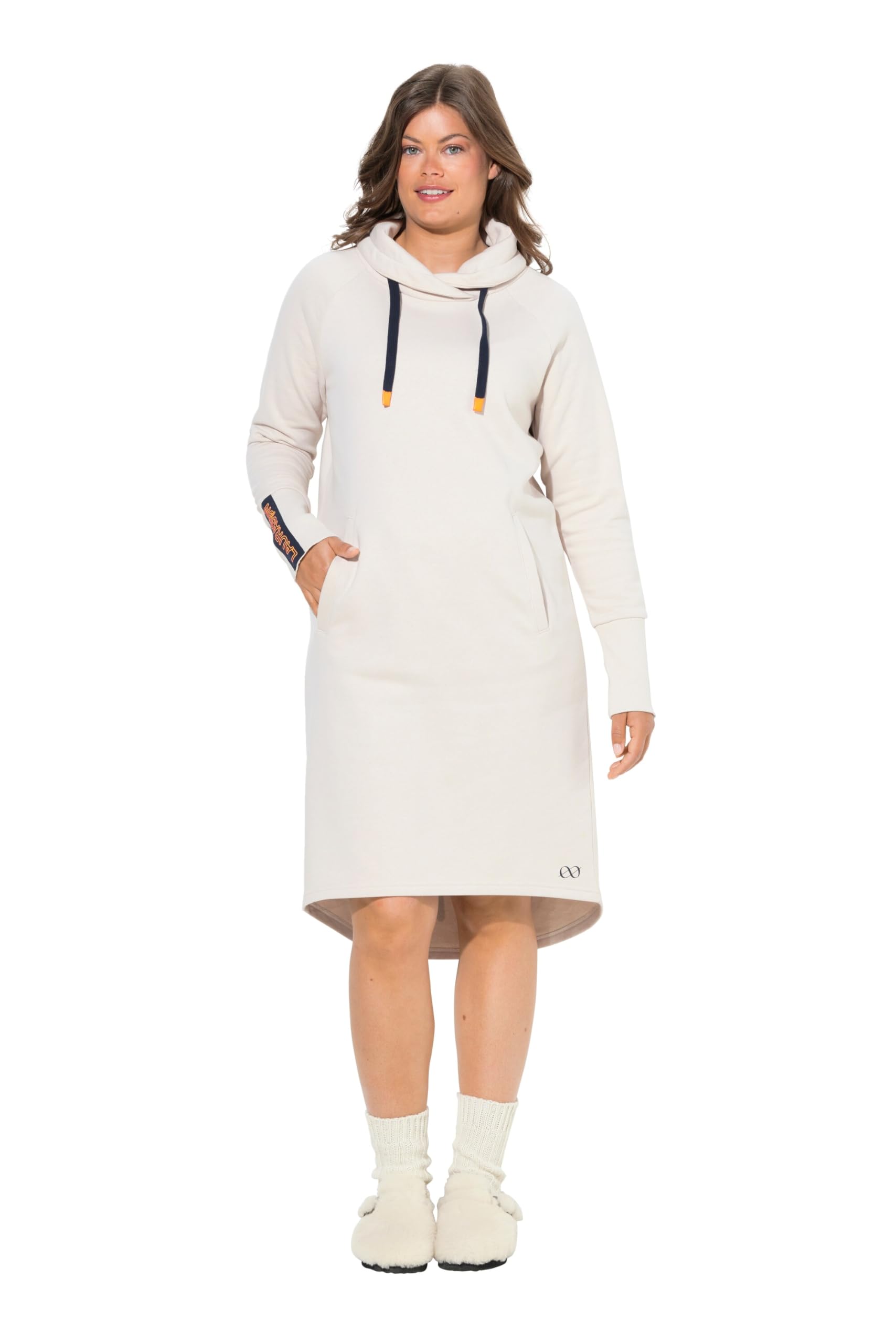 Laurasøn Sweatkleid,Kapuze, Langarm, Oeko-TEX 841469