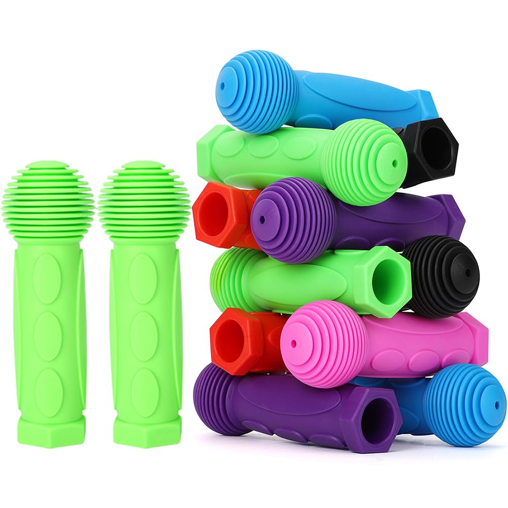 Kid Bicycle Grips - 22.2mm Handlebar Grips | Kick Scooter Grips for 2-4 Wheels, Drifting & Swing Scooters