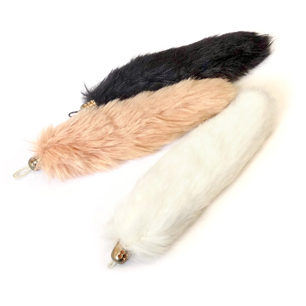 Amazon.co.jp: [大王製作所] しっぽキーホルダー フェイクファー 15cm
