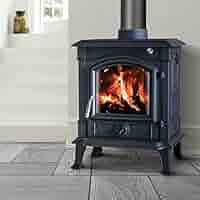 Wood Burning Stove 8kw Defra Approved, Eco 22 + 5" X 8m FLUE PACK Complete Copy