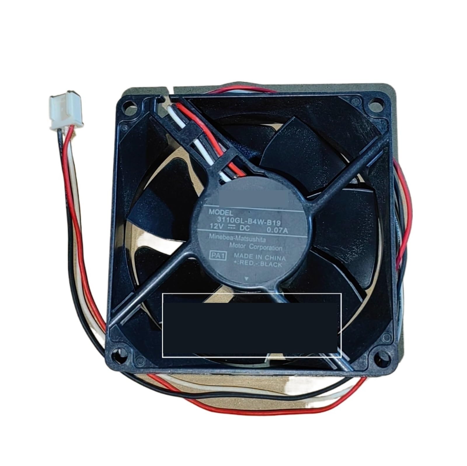 TYHUJKKL 3110GL-B4W-B19 8025 12V 0.07A Three wire Ball Silent Cooling Fan