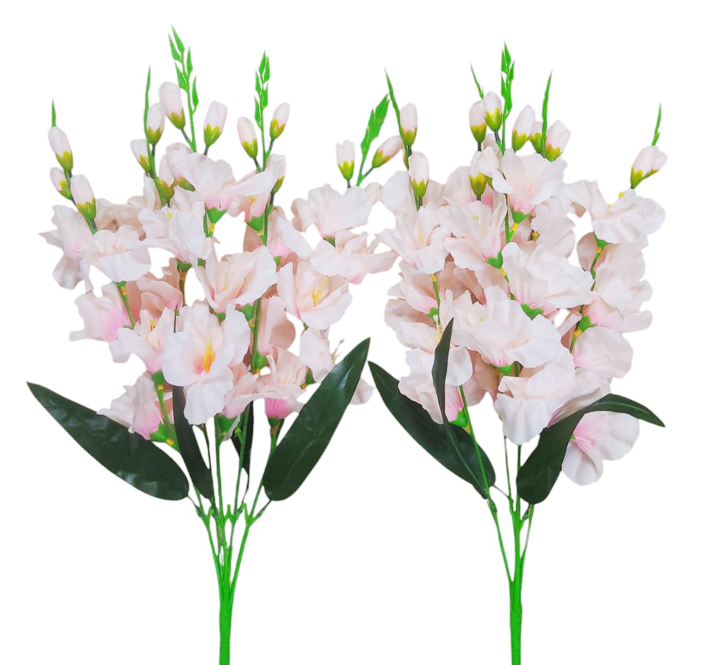 SAF Artificial Gladiolus Flower Bunch (60cm Long, Yellow) Lo -12 SAF Artificial Gladiolus Flower Bunch (60cm Long, Yellow) Lo -12