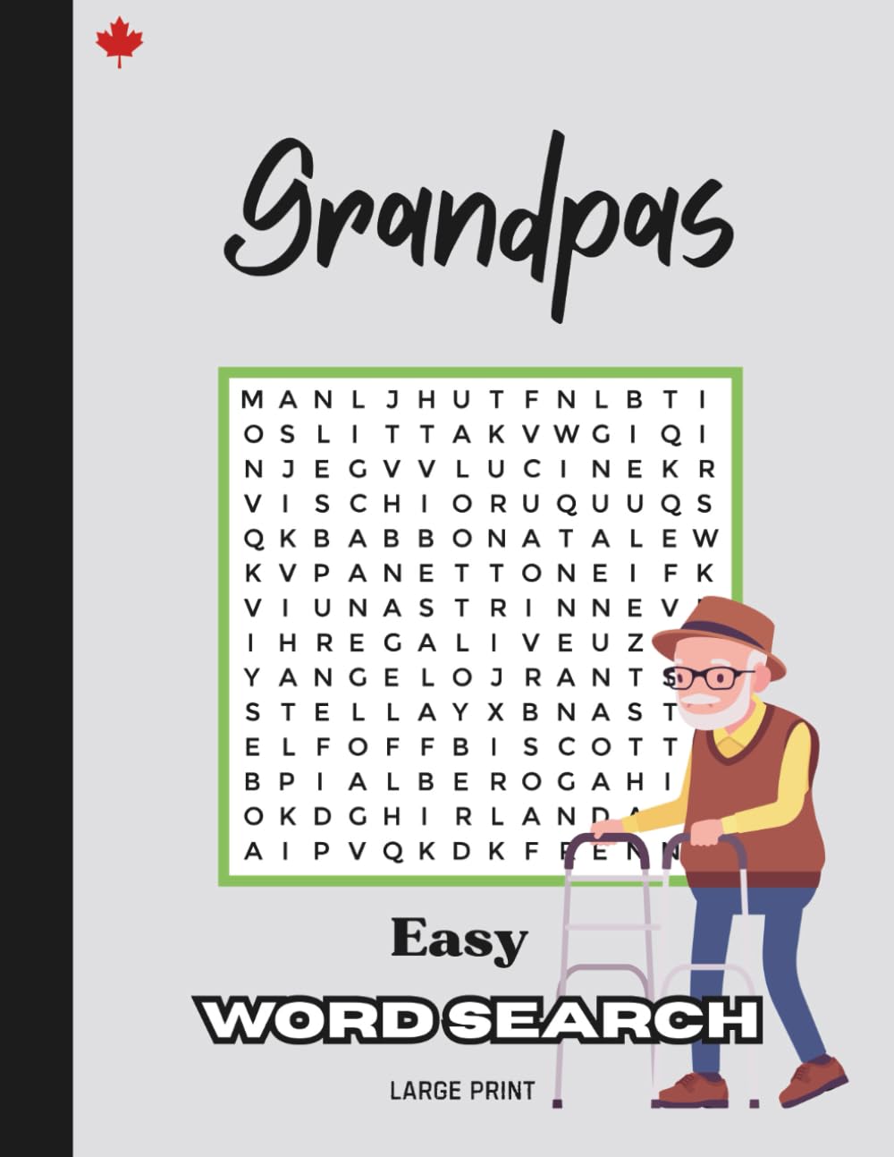 Grandpas Easy Word Search Book: 40 Easy Word Searches With Pictures