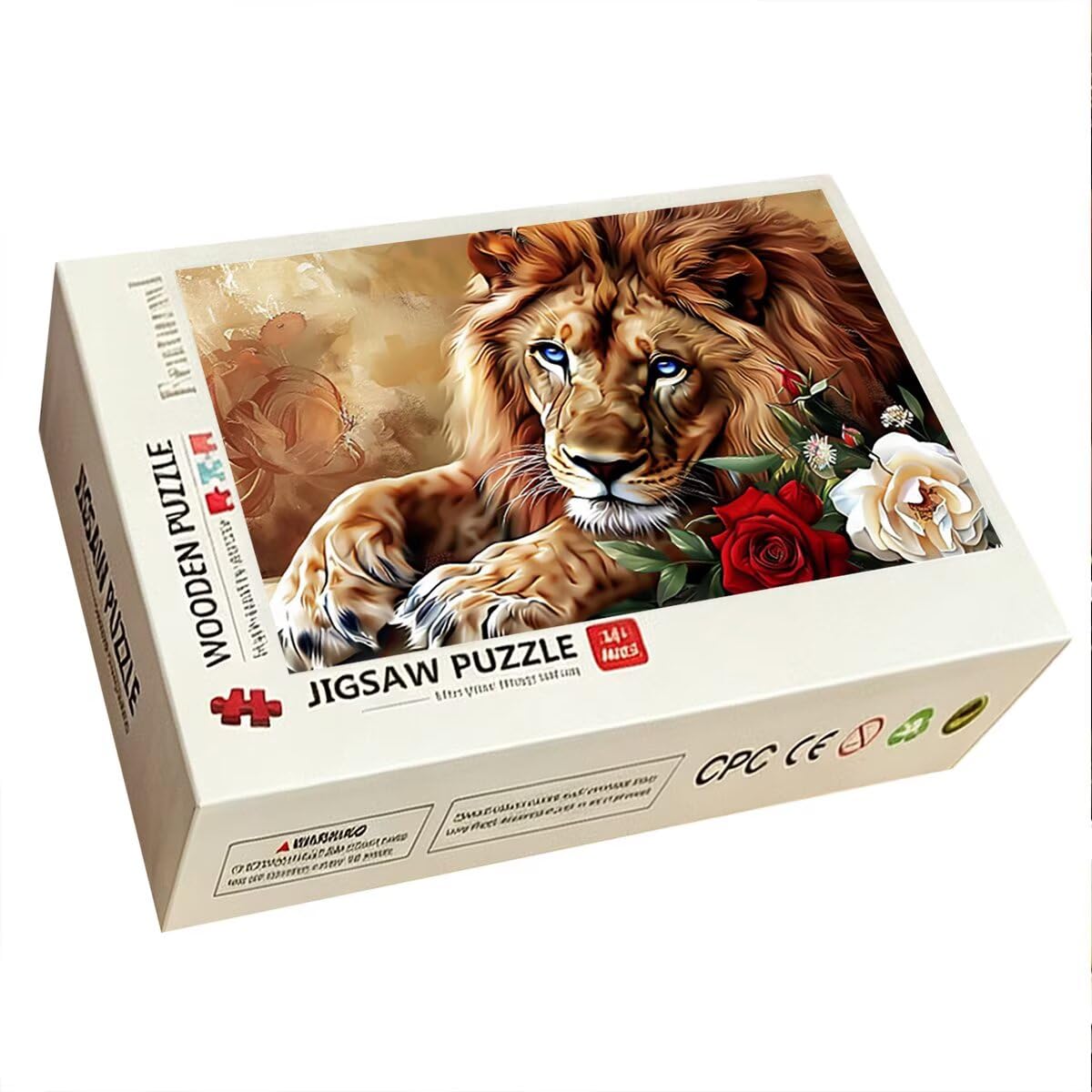 Puzzle 1000 Pezzi, Puzzle Leone, Legno Pezzi, Regalo Donna Uomo -11845