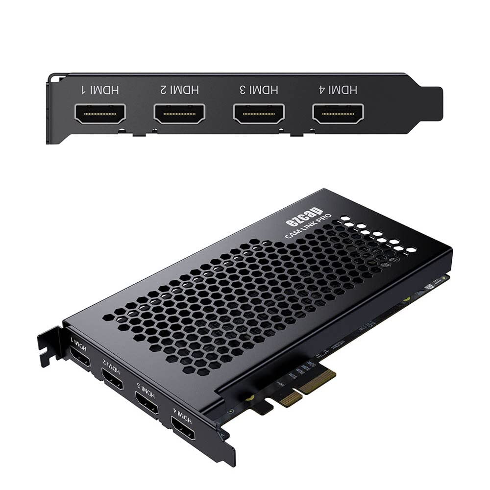 Ezcap CAM Link PRO - Recording Box with 4 HDMI Ports, PCIE Video Capture Card, for Live Multicam Camcorders, DSLR Action Cameras-picture-25