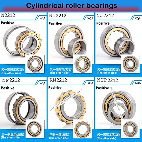 Ochoos 60x110x28 mm Cylindrical Roller Bearings NJ2212 NU2212 N2212 NF2212 RN2212 NUP2212 6011028 E EM M C3 ECP C4 MA J - (Length: - NJ 2212 -)