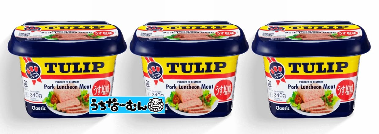 Amazon.co.jp: チューリップ ポークランチョンミート エコパック 340g