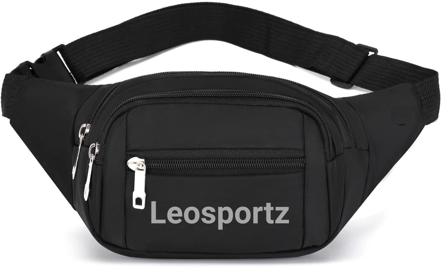 Waist Bag for Men Women - Cross Body Sling Pouch for Travel | Chest Bag Easy to Carry | Wallet & Card Holder (Waist Bag, Black, 3 Liter)-image-38