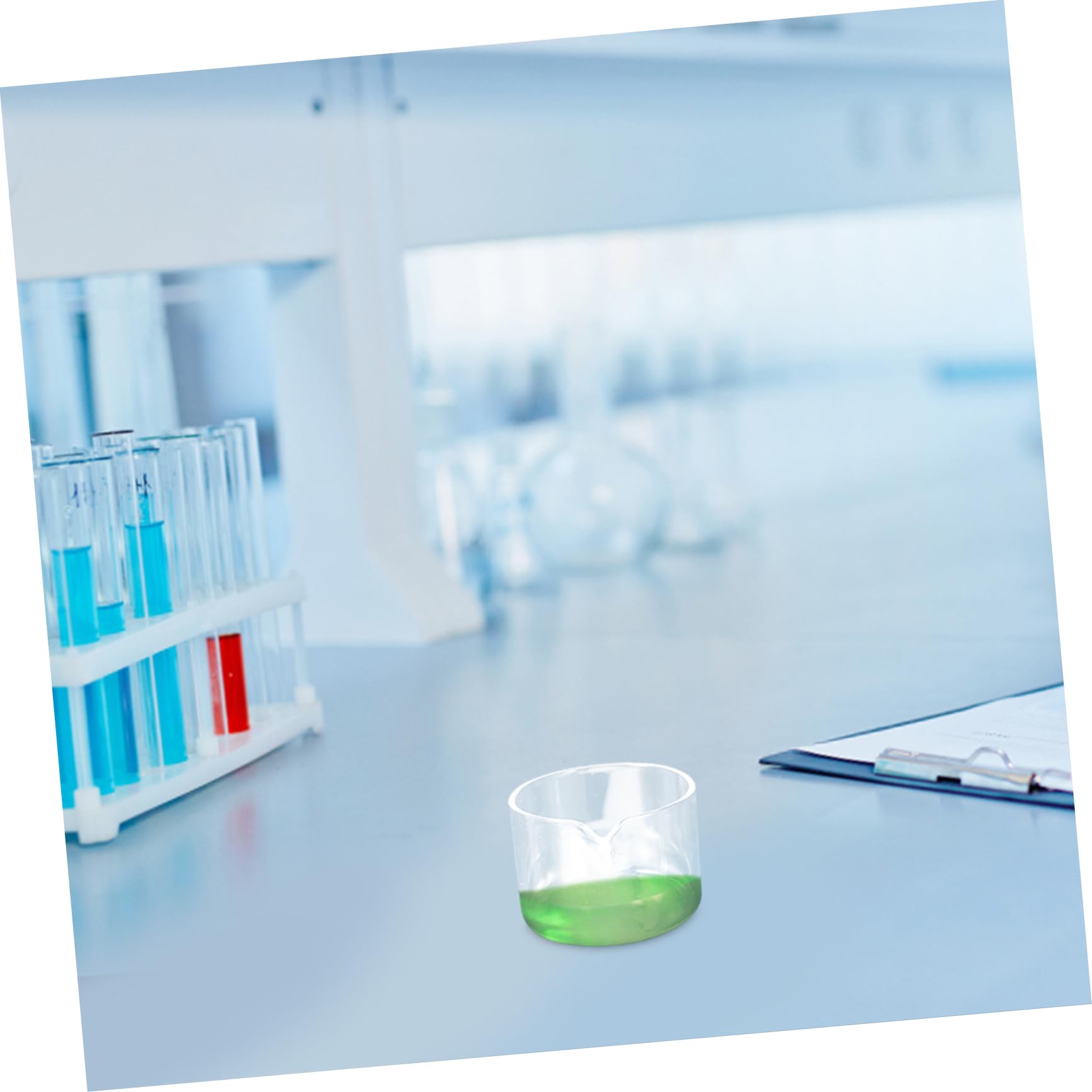 PRETYZOOM Crystallizing Dish Glass Evaporation Tool Spout Easy Pouring Compact Size