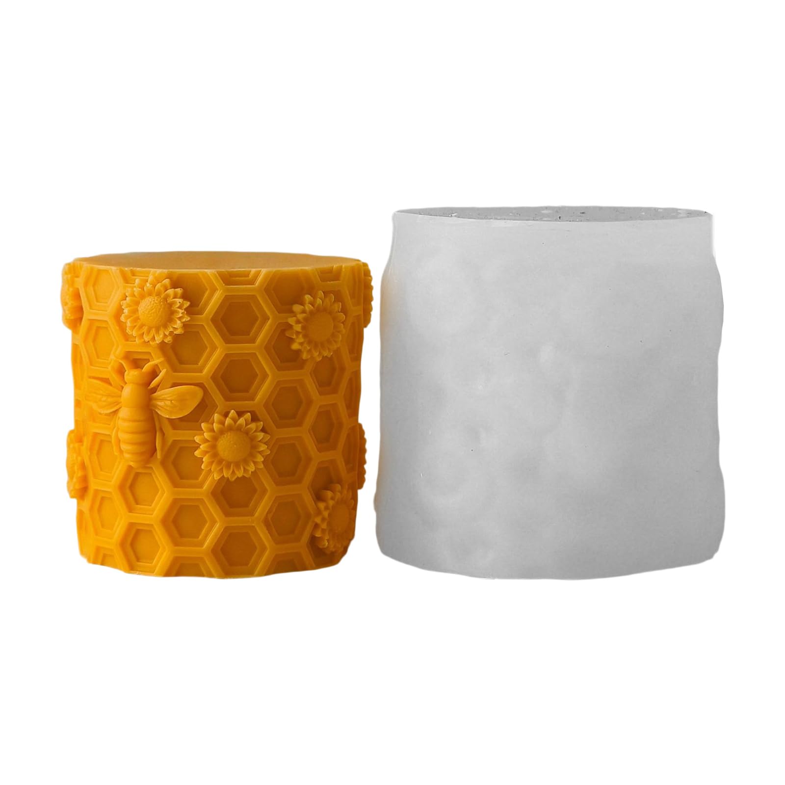 Xjdzineq Nonstick Silicone Honeycombs for Melts Soap Making and Craft Materials Silicone