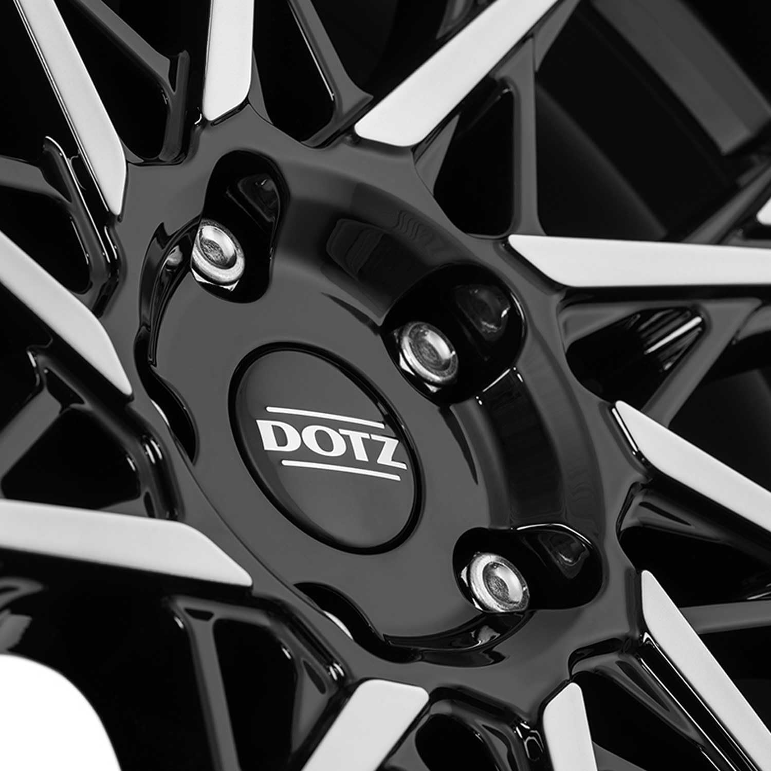 4x Dotz cerchi in alluminio Fuji dark 7.5Jx19 ET48 5x112