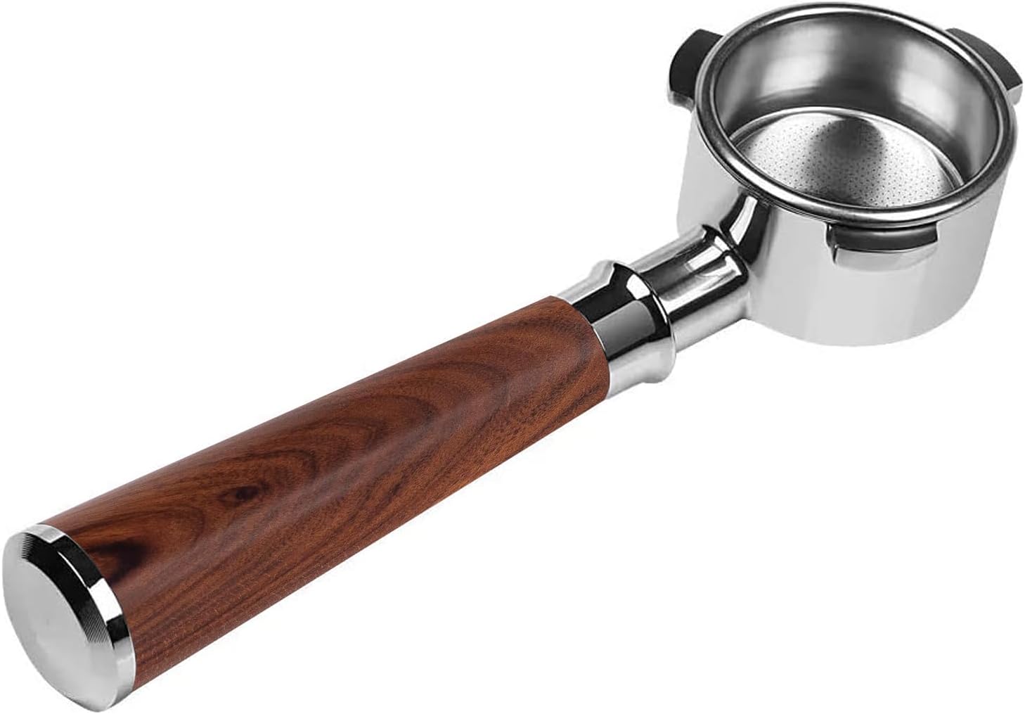 Fashion Redwood Bottomless Portafilter 54mm Breville 8 Series BES870/BES878/BES880 Machine Stainless Steel Portafilter Along with FR001