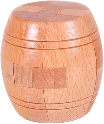 Rompecabezas de madera entrelazado hecho a mano, rompecabezas de lógica, rompecabezas de lógica de bloqueo intelectual, juguete de montaje para