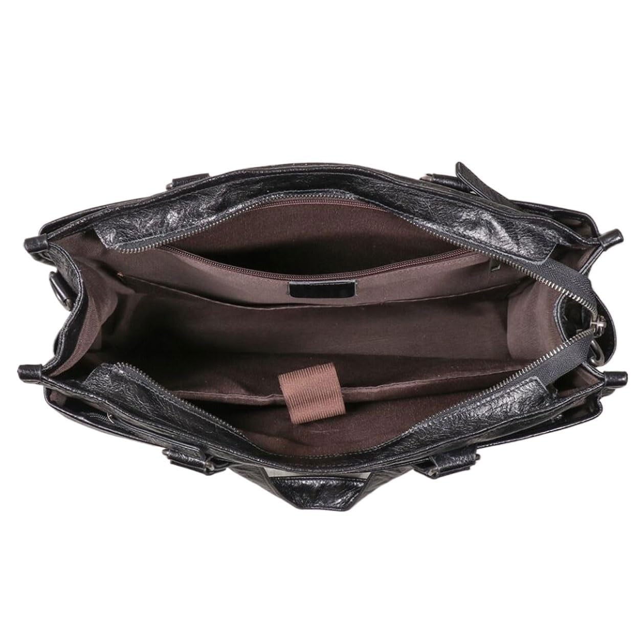 Borsa per computer portatile in pelle da uomo, 15 pollici, borsa impermeabile a tracolla, borsa a tracolla, borsa da lavoro