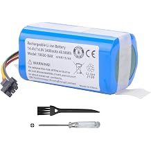 3400mAh Vacuum Cleaner Battery for Qihoo 360 S5 S7 S7 Pro T90 X9 Robot Vacuum Cleaner for LIFERO RX9 Robot Vacuum Cleaner