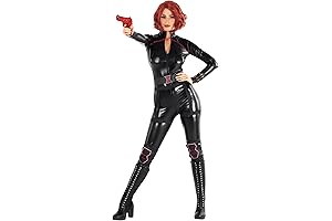 Plus Size Black Widow Assassin Costume