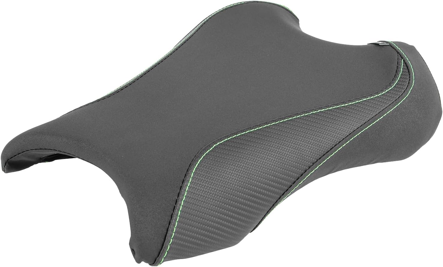 Motorcycle Rider Comfort Seat Fit for ZX1000 Ninja ZX-10R ZX-10RR 2021 2022 2023 2024 2025 2026, Front Driver Leather Saddle Solo Cushion Pillion Pad, Black