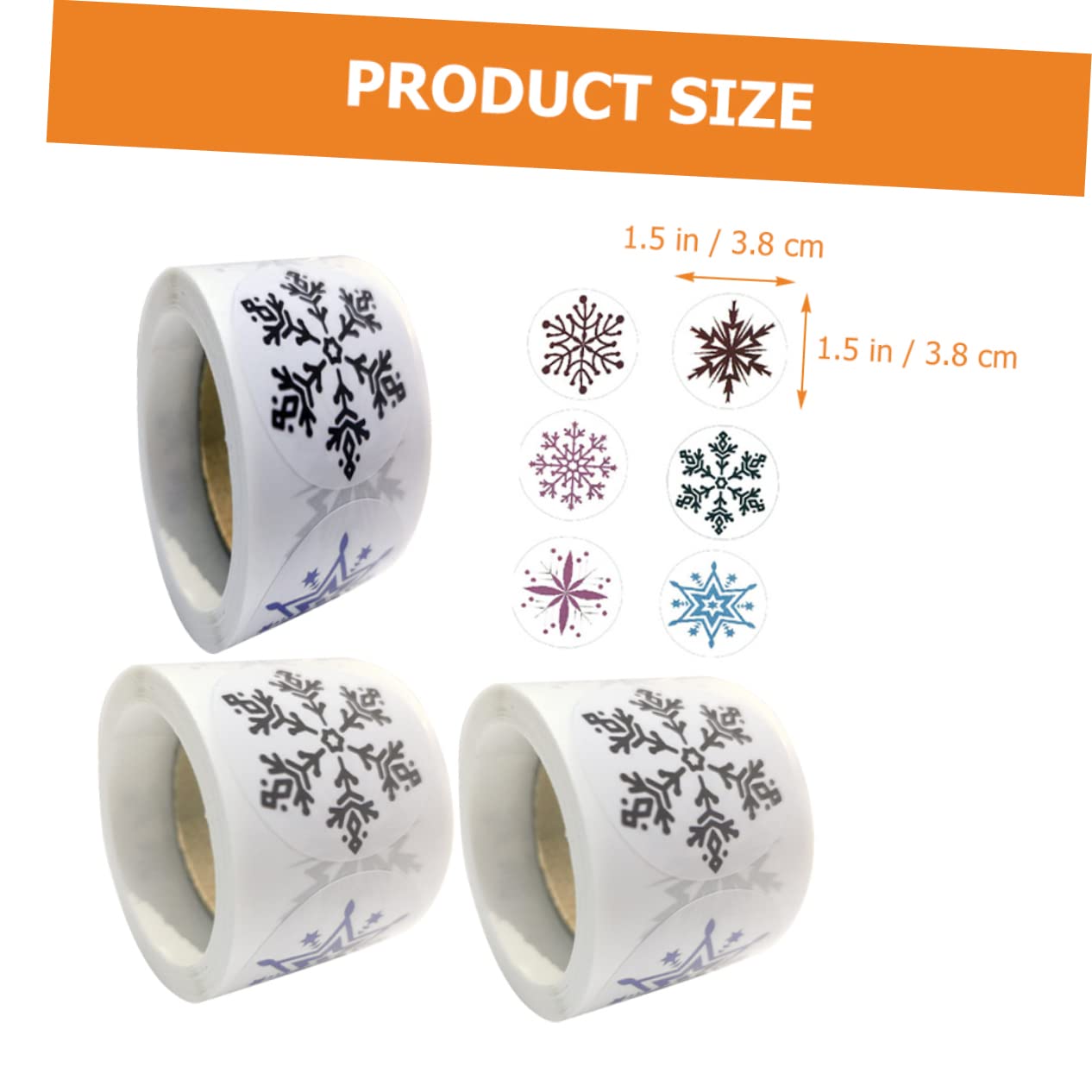 SHINEOFI 9rotoli Adesivi Natalizi Autoadesivi Di Stickers Decorativi Fiocchi Per Confezioni e Chiusura Buste Perfetti Per Feste e Decorazioni Di Natale