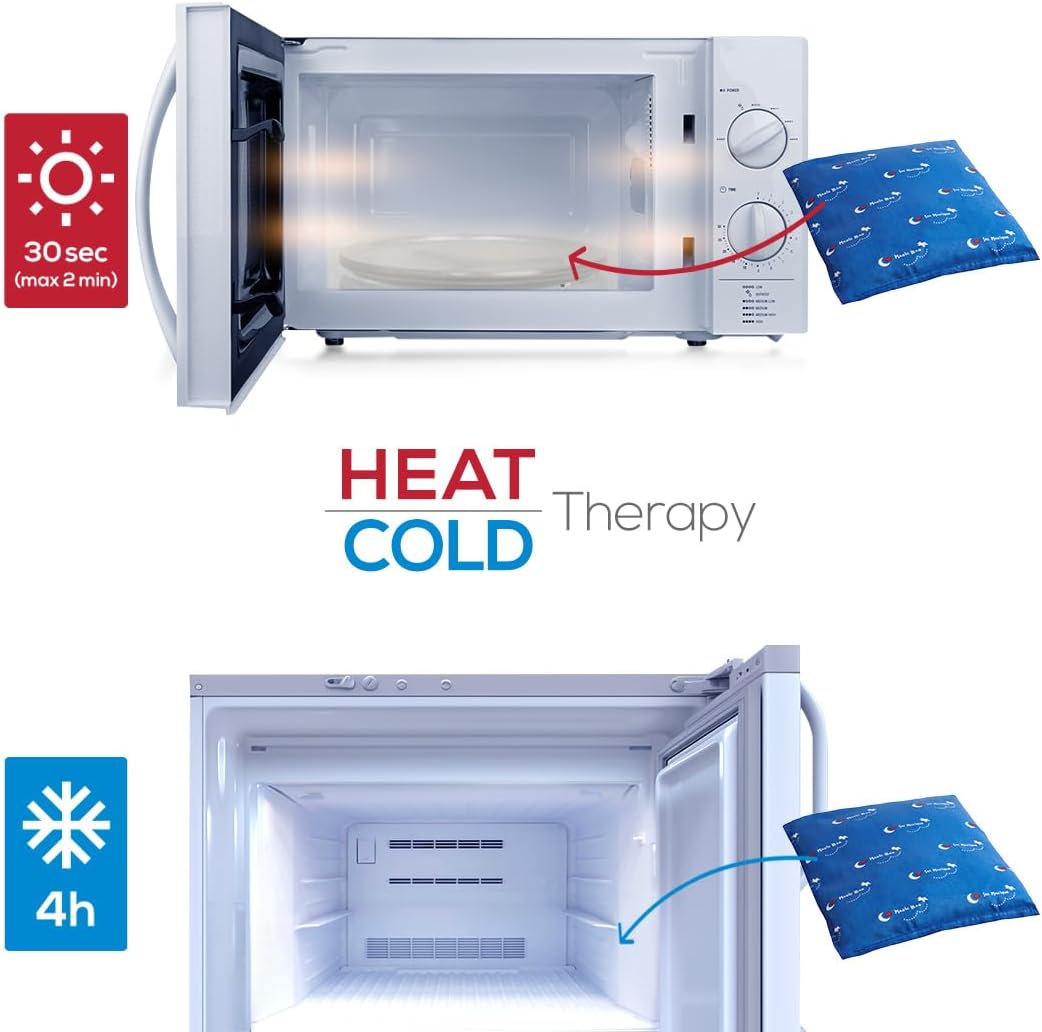 The Original Magic Bag® Classic Pad Heating Compress, Hot/Cold Therapy for Stomach Pain Relief, Cordless Hot Cold Compress, 30.5 x 23 cm (12" x 9'')