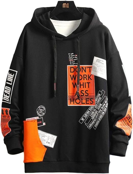 Amazon ｌｙｔｄフードパーカー メンズ 黒 切り替え メンズ アウター バイカラー トレーナー パーカー トップス ゆったり お洒落 メンズ ストリート系 ファッション パーカー ドロップショルダー 綿 快適 トレーナー パーカー 通販