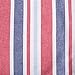 DII Patriotic Stripes 4th of July Tabletop Collection, Napkin Set, 20x20, Red, White, and Blue Band, 6 Piece